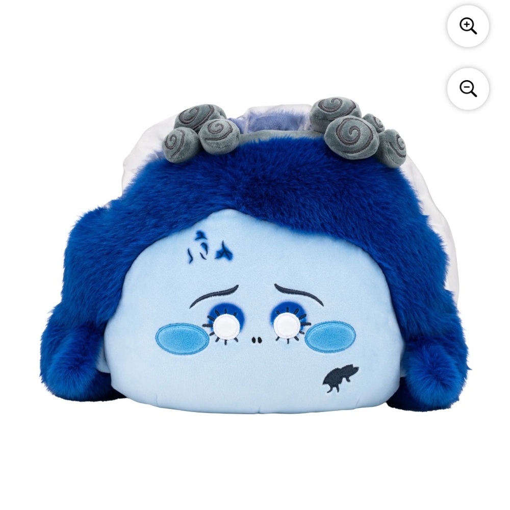 ATAM - 8 inch Corpse Bride Emily Plush character mini pillow